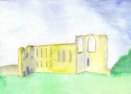 Abbaye en ruine
